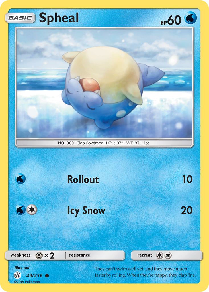 Cosmic Eclipse Spheal #49/236