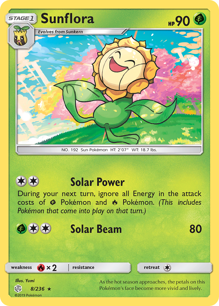 Cosmic Eclipse Sunflora #8/236