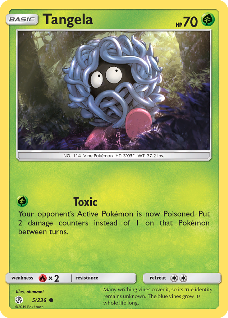 Cosmic Eclipse Tangela #5/236