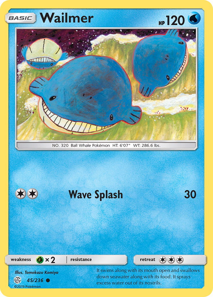 Cosmic Eclipse Wailmer #45/236