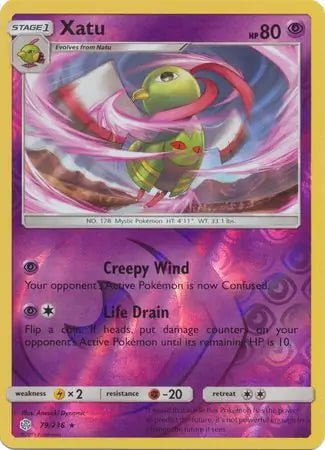 Cosmic Eclipse Xatu #79/236 reverse holo