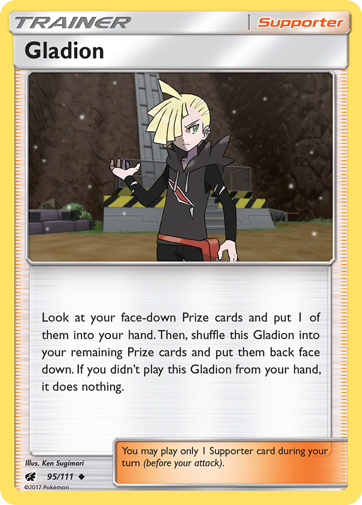 Crimson Invasion Gladion #95/111