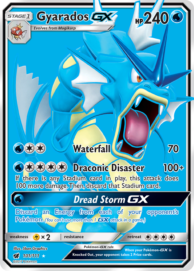 Crimson Invasion Gyarados GX #101/111