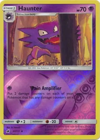 Crimson Invasion Haunter #37/111 reverse holo