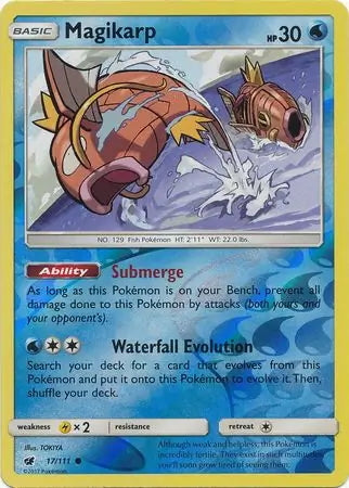 Crimson Invasion Magikarp #17/111 reverse holo