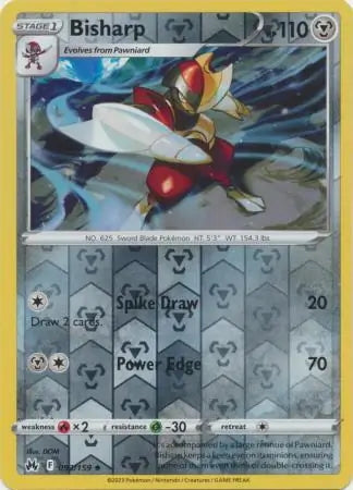 Crown Zenith Bisharp #93/159 reverse holo