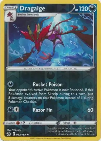 Crown Zenith Dragalge #82/159 reverse holo