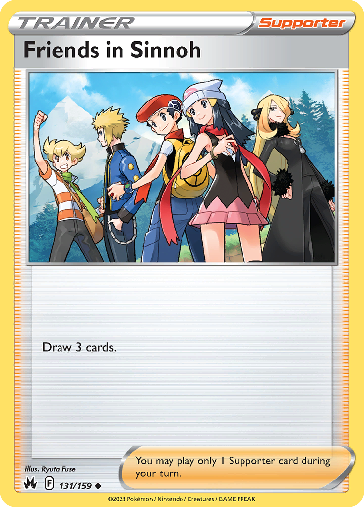 Crown Zenith Friends in Sinnoh #131/159