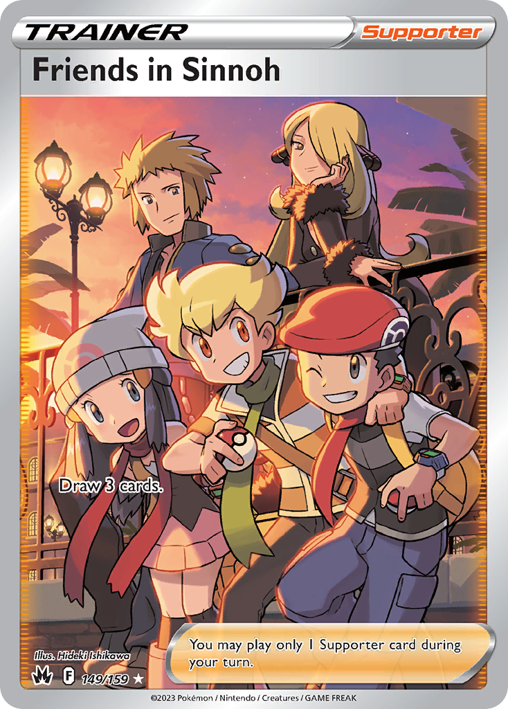 Crown Zenith Friends in Sinnoh #149/159