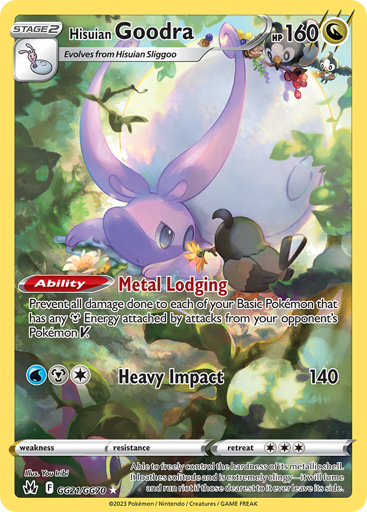 Crown Zenith Galarian Gallery Hisuian Goodra #GG21/70