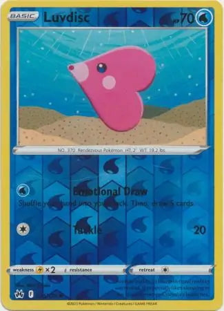 Crown Zenith Luvdisc #35/159 reverse holo