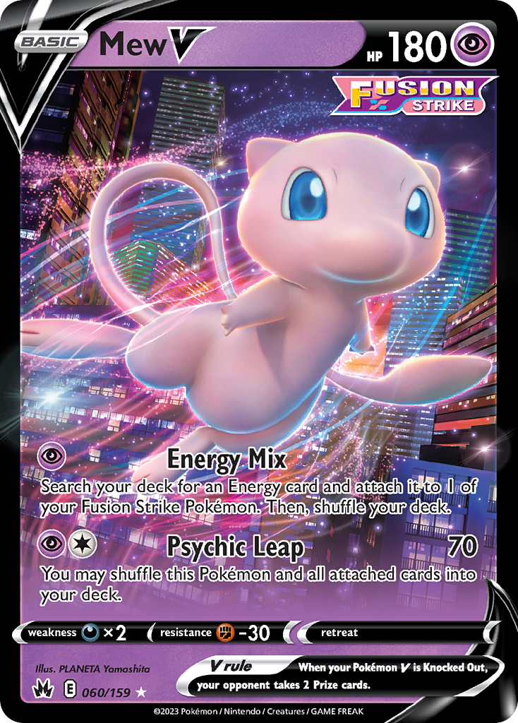 Crown Zenith Mew V #60/159