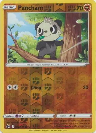 Crown Zenith Pancham #72/159 reverse holo