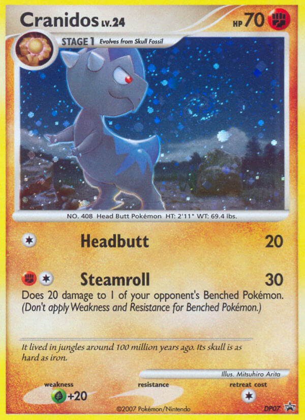 DP Black Star Promo Cranidos #7