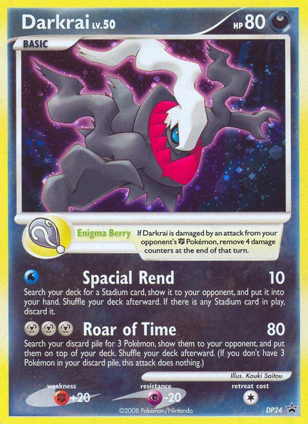 DP Black Star Promo Darkrai #24