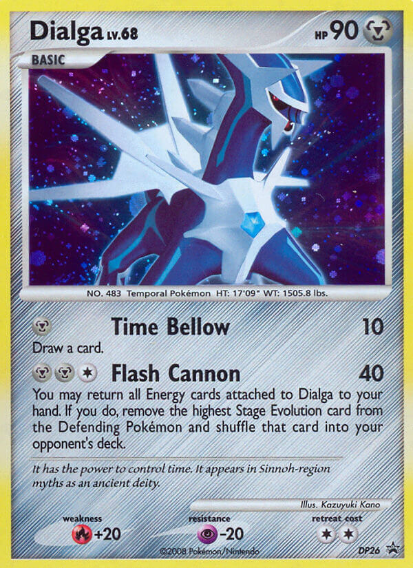 DP Black Star Promo Dialga #26
