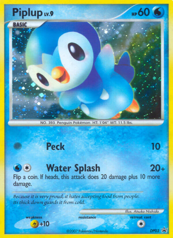 DP Black Star Promo Piplup #3