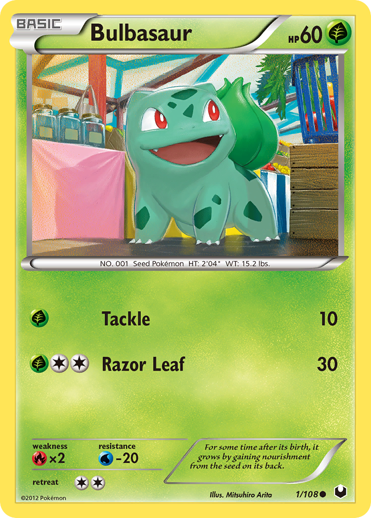 Dark Explorers Bulbasaur #1/108