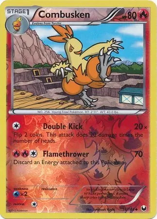 Dark Explorers Combusken #16/108 reverse holo