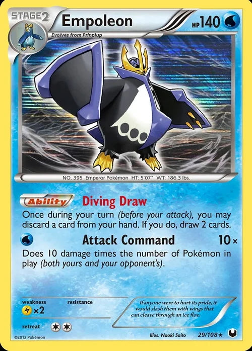 Dark Explorers Holo Empoleon #29/108