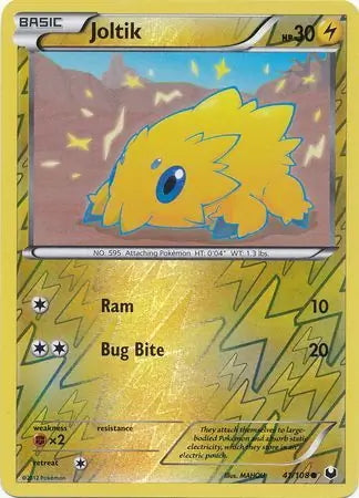 Dark Explorers Joltik #41/108 reverse holo