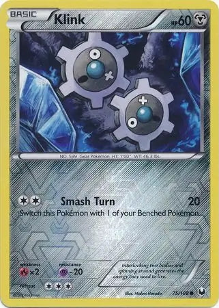 Dark Explorers Klink #75/108 reverse holo
