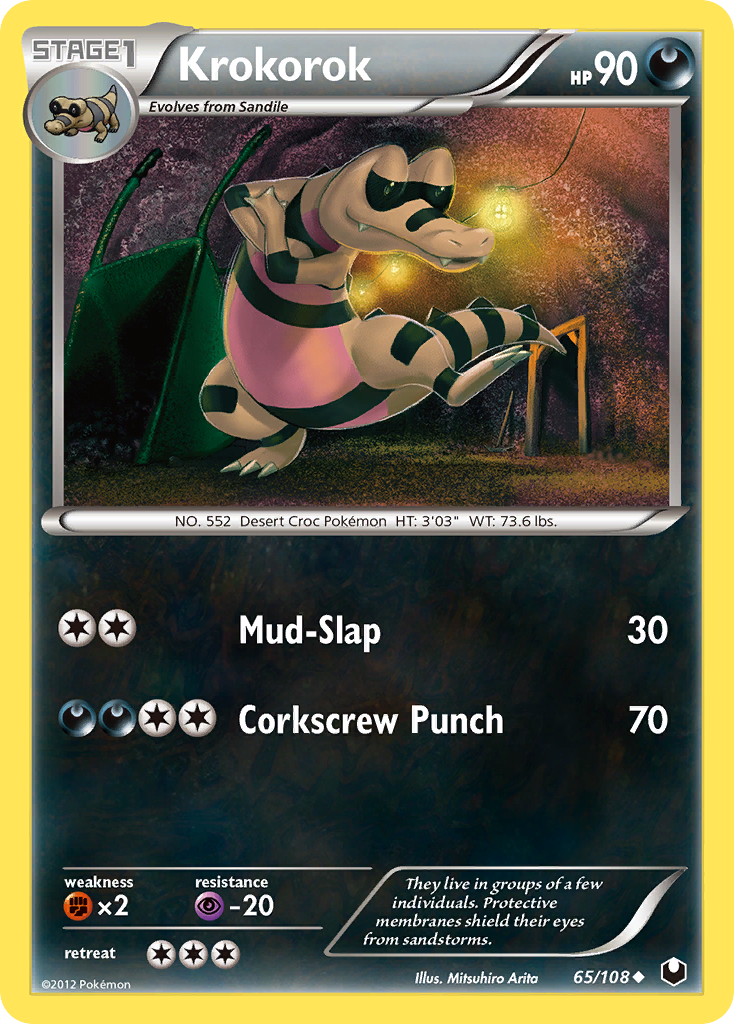 Dark Explorers Krokorok #65/108