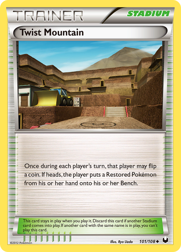 Dark Explorers Twist Mountain #101/108