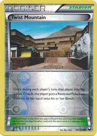 Dark Explorers Twist Mountain #101/108 reverse holo