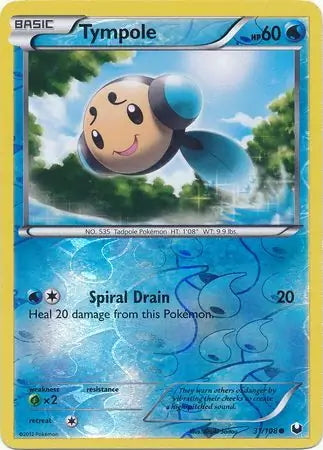 Dark Explorers Tympole #31/108 reverse holo
