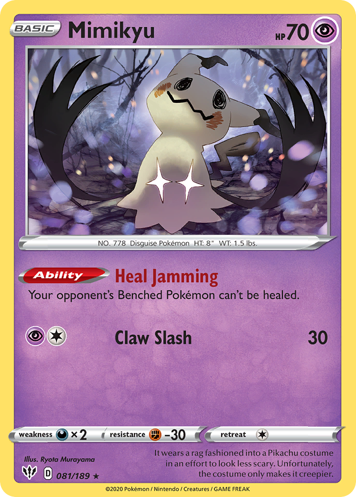 Darkness Ablaze Mimikyu #81/189