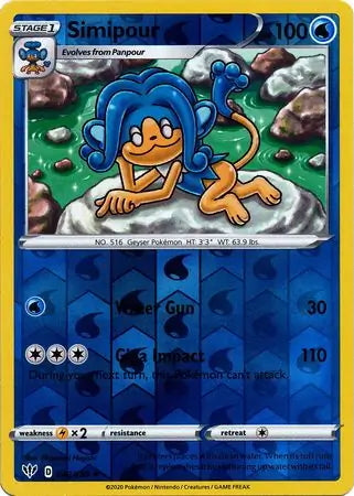 Darkness Ablaze Simipour #42/189 reverse holo