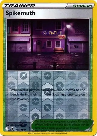 Darkness Ablaze Spikemuth #170/189 reverse holo