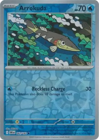 Destined Rivals Arrokuda #62/182 reverse holo