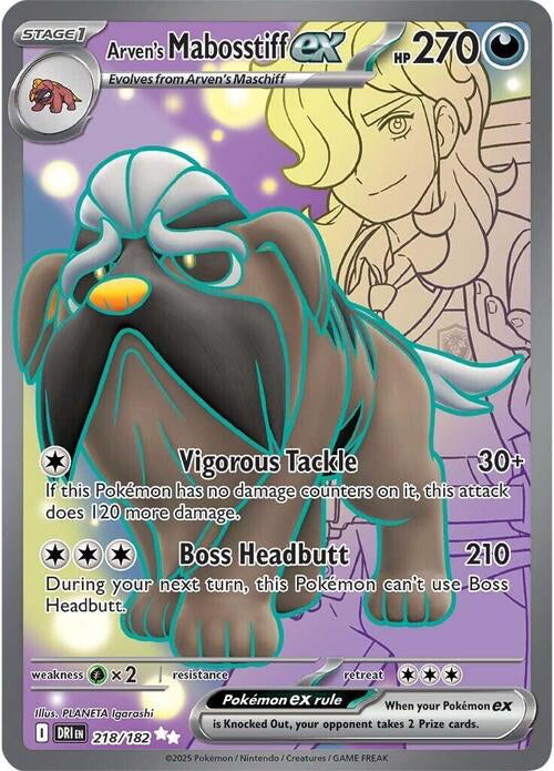 Destined Rivals Arven's Mabosstiff #218/182