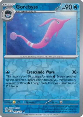 Destined Rivals Gorebyss #56/182 reverse holo
