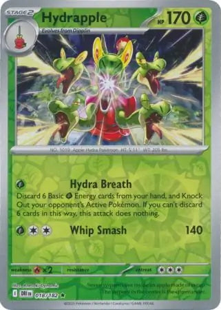 Destined Rivals Hydrapple #18/182 reverse holo