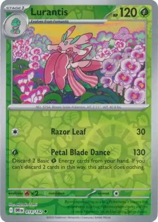 Destined Rivals Lurantis #14/182 reverse holo