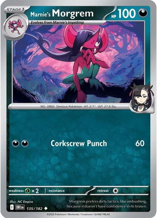 Destined Rivals Marnie's Morgrem #135/182
