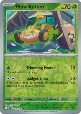 Destined Rivals Mow Rotom #9/182 reverse holo