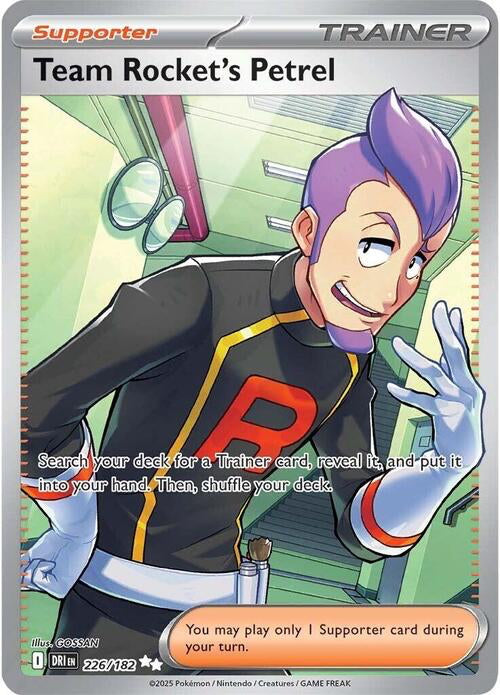 Destined Rivals Team Rocket's Petrel #226/182