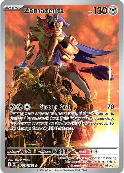 Destined Rivals Zamazenta #201/182
