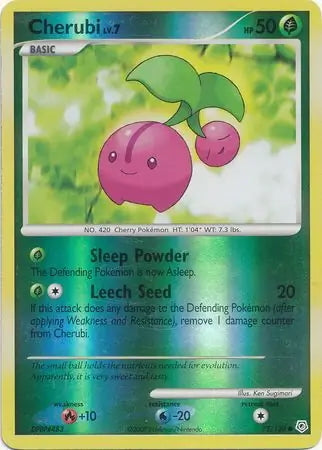 Diamond & Pearl Cherubi #75/130 reverse holo