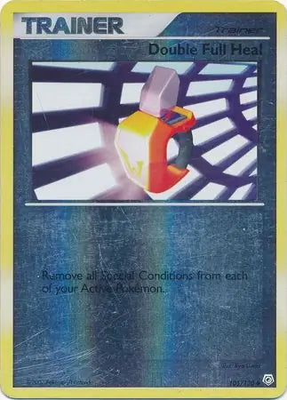 Diamond & Pearl Double Full Heal #105/130 reverse holo