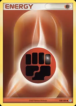 Diamond & Pearl Fighting Energy #128/130 reverse holo