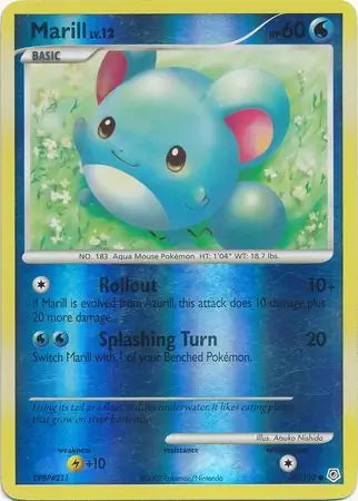 Diamond & Pearl Marill #88/130 reverse holo