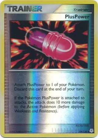 Diamond & Pearl PlusPower #109/130 reverse holo