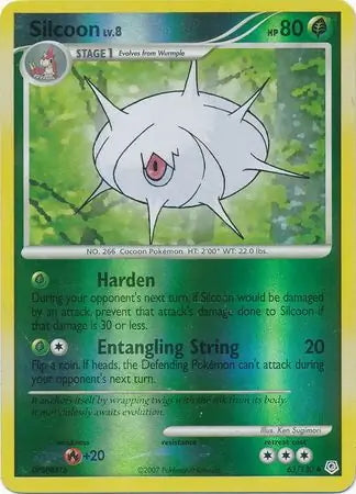 Diamond & Pearl Silcoon #63/130 reverse holo