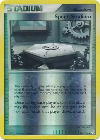 Diamond & Pearl Speed Stadium #114/130 reverse holo