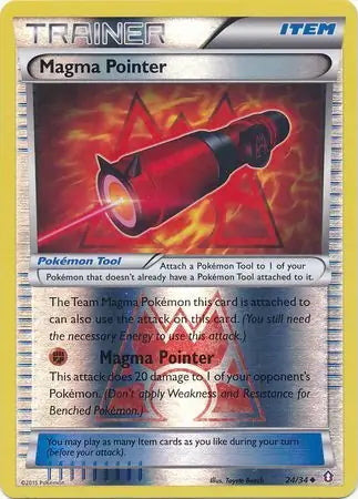 Double Crisis Magma Pointer #24/34 reverse holo